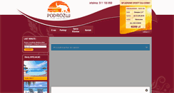 Desktop Screenshot of podrozuj.com.pl